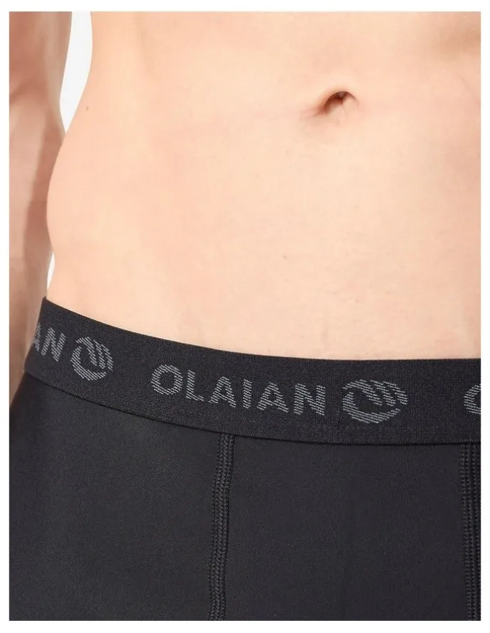 Decathlon Decathlon | Base layer eco boxer shorts 500 black