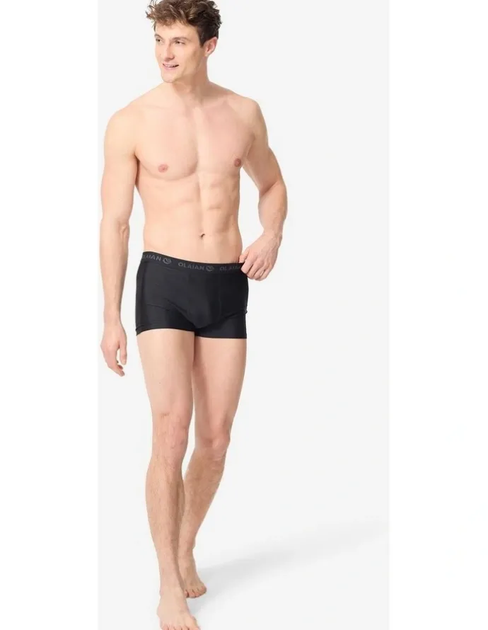 Decathlon Decathlon | Base layer eco boxer shorts 500 black