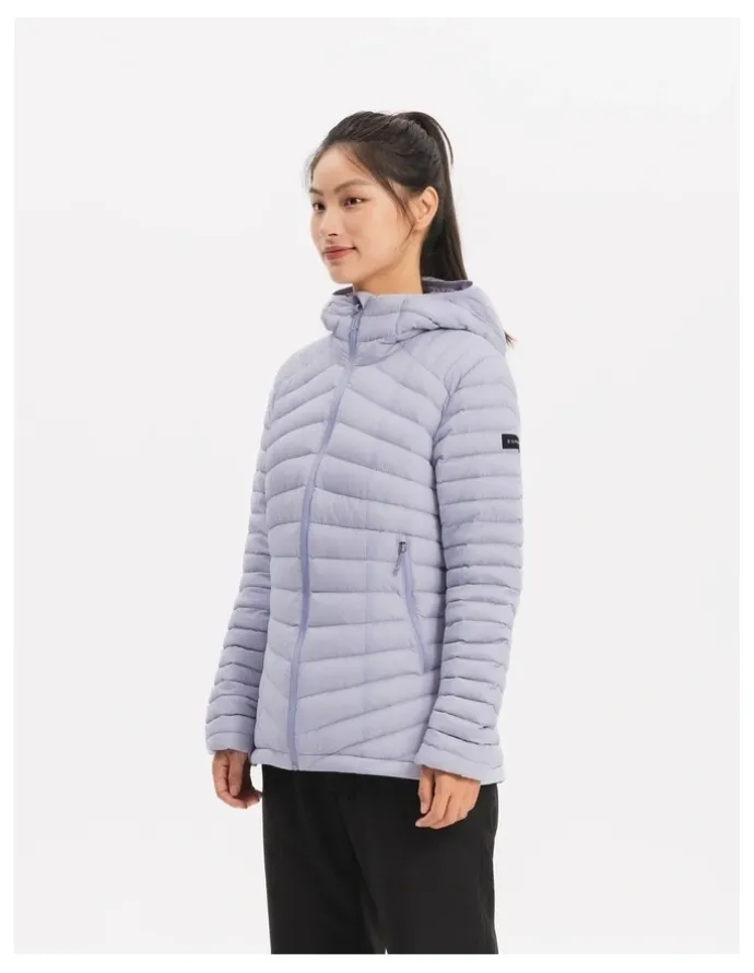 Decathlon Decathlon | Forclaz Trek100 Hooded Down Jacket Purple