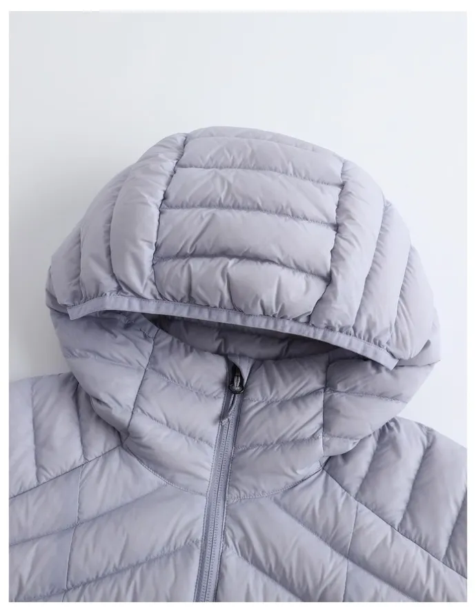 Decathlon Decathlon | Forclaz Trek100 Hooded Down Jacket Purple