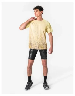 Decathlon Decathlon - Kiprun Men Trail T-Shirt Run 500 Yellow