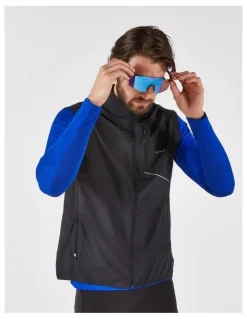 Decathlon Decathlon | KIPRUN Run 500 Men's Sleeveless Windproof Running Jacket - Black