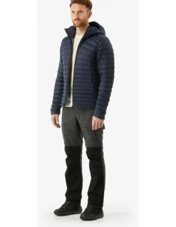 Decathlon Decathlon | Mens hiking hooded down jacket -5C MH100 - Blue