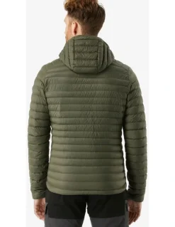 Decathlon Decathlon | Mens hooded down hiking jacket -5C, MT100 - Green