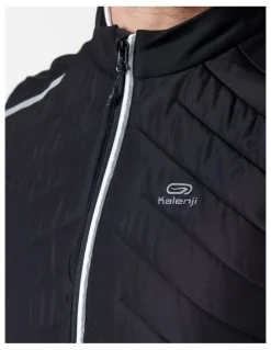 Decathlon Decathlon | Men's warm sleeveless running jacket - KIPRUN RUN 500 Warm - Black