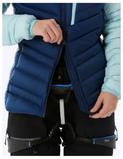 Decathlon Decathlon | Simond Women Mountaineering Down Jacket Navy Blue