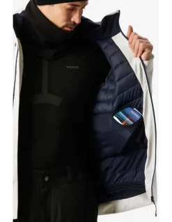 Decathlon Decathlon | Wedze Men Synthetic Jacket 500 Beige