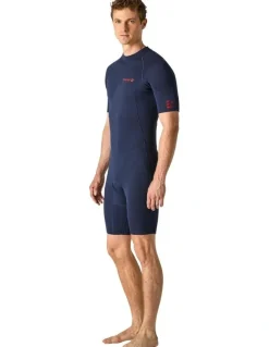 Decathlon Neoprene Shorty Surfing Wetsuit in Navy Blue