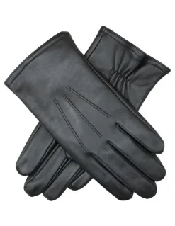 Dents Classic Leather Gloves in Black