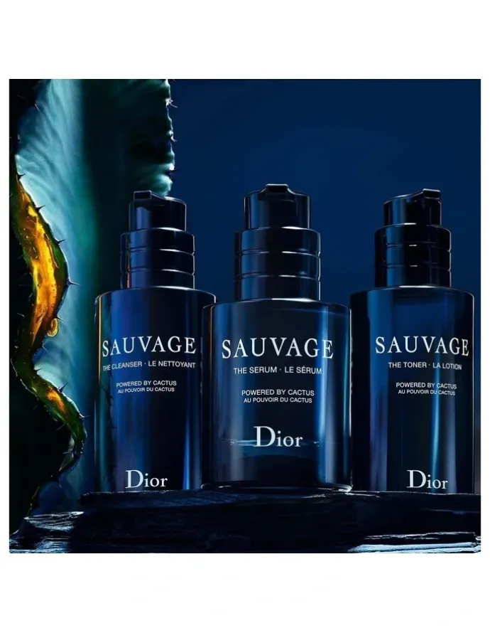 DIOR Sauvage Face Cleanser Black Charcoal And Cactus 125ml