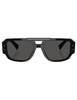 Dolce & Gabbana Acetate Sunglasses in Black