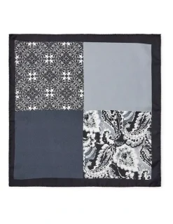 Dom Bagnato Dipinto 4-Way Silk Pochette In Black