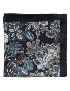 Dom Bagnato Floreale Silk Pochette in Brown