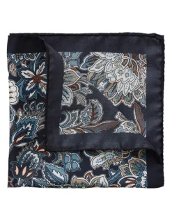 Dom Bagnato Floreale Silk Pochette in Brown