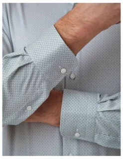 Dom Bagnato Marcell Tailored Fit Shirt In Olive