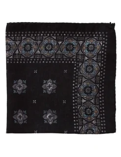 Dom Bagnato Mosaico Silk Pochette in Black