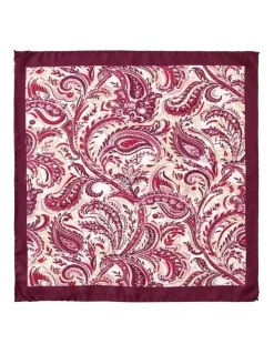 Dom Bagnato Piuma Paisley Silk Pochette In