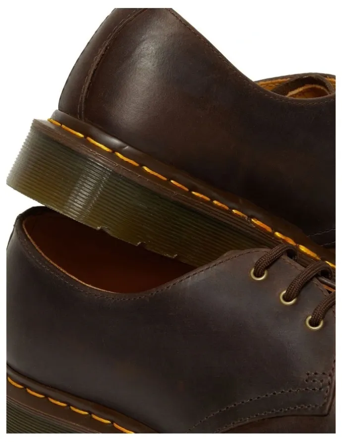 Dr Martens 1461 Crazy Horse Shoe in Dark Brown