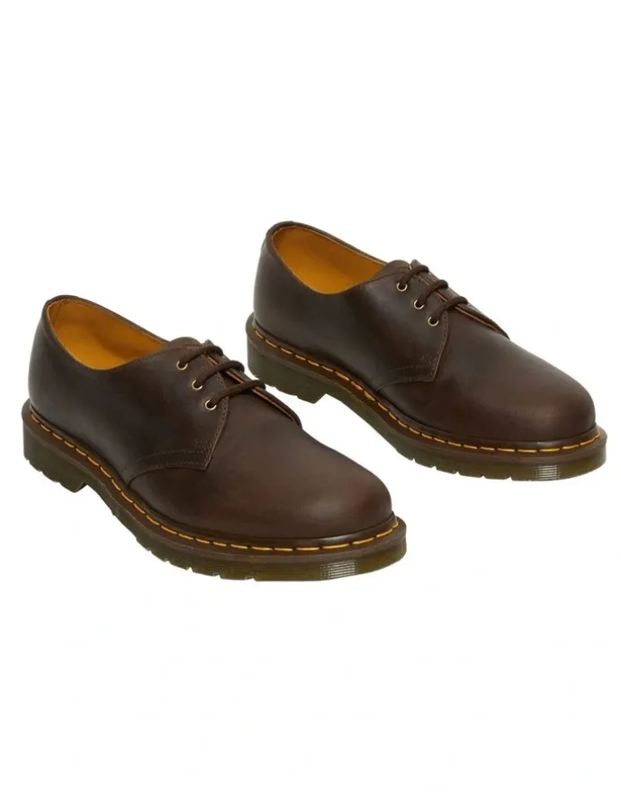 Dr Martens 1461 Crazy Horse Shoe in Dark Brown