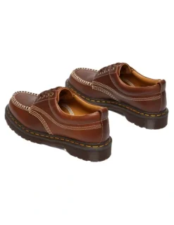 Dr Martens Lowell 4 Eye Lace Up Shoe in Butterscotch Orleans