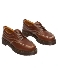 Dr Martens Lowell 4 Eye Lace Up Shoe in Butterscotch Orleans