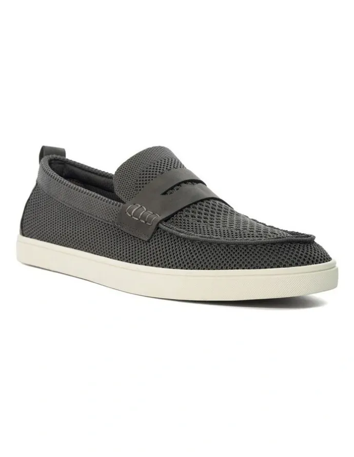 Dune London Baisley Loafer in Grey
