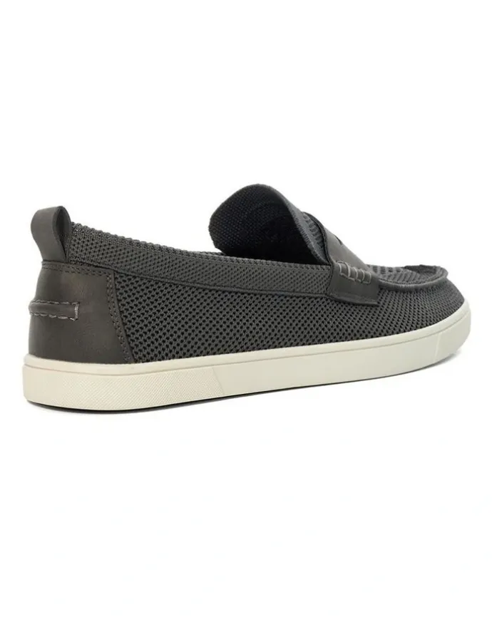 Dune London Baisley Loafer in Grey
