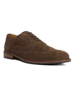 Dune London Baltics Brogue Shoes in Brown