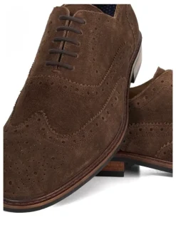 Dune London Baltics Brogue Shoes in Brown