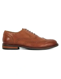 Dune London Baltics Lace-Up Shoe in Tan