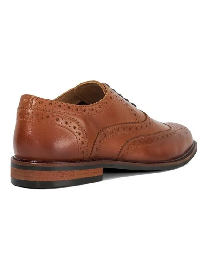 Dune London Baltics Lace-Up Shoe in Tan