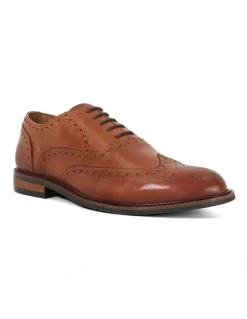 Dune London Baltics Lace-Up Shoe in Tan