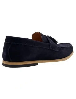 Dune London Bart Loafers in Blue