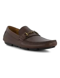 Dune London Beckons Loafer in Dark Brown
