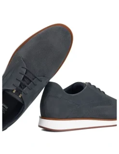 Dune London Beko Lace-Up Shoe in Blue