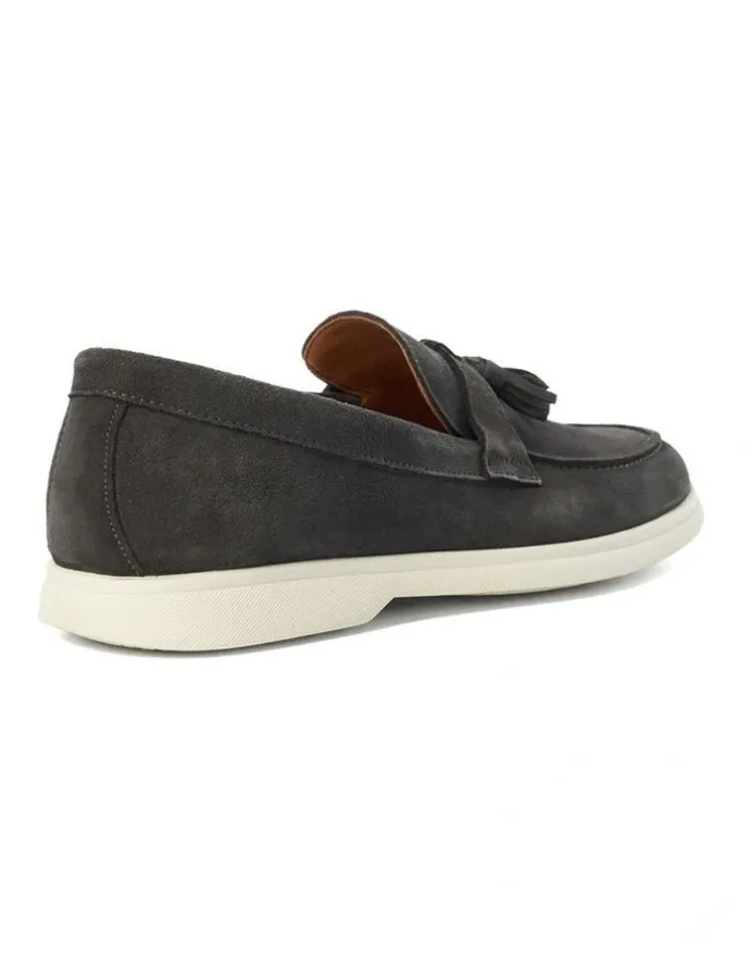 Dune London Believes Casual Loafer in Grey