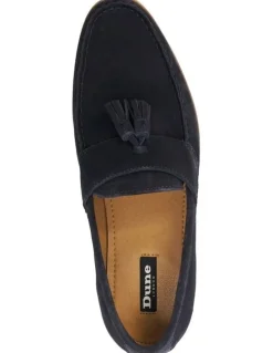 Dune London Bertie Loafer in Navy