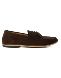 Dune London Bertie Loafer in Brown