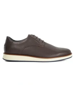 Dune London Bow Lace-Up Shoe in Brown