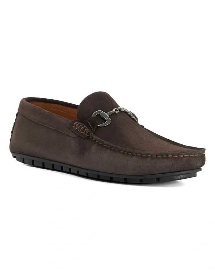 Dune London Brackon Moccasion in Brown