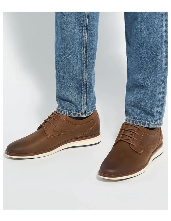 Dune London Brydon Gibson In Brown