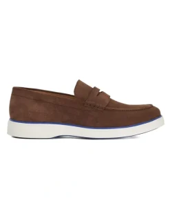 Dune London Buntis Loafer Shoes in Brown