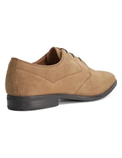 Dune London Burtford Lace-Up Shoe in Beige