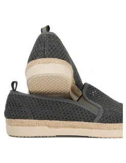 Dune London Fisherr Espadrille In Grey