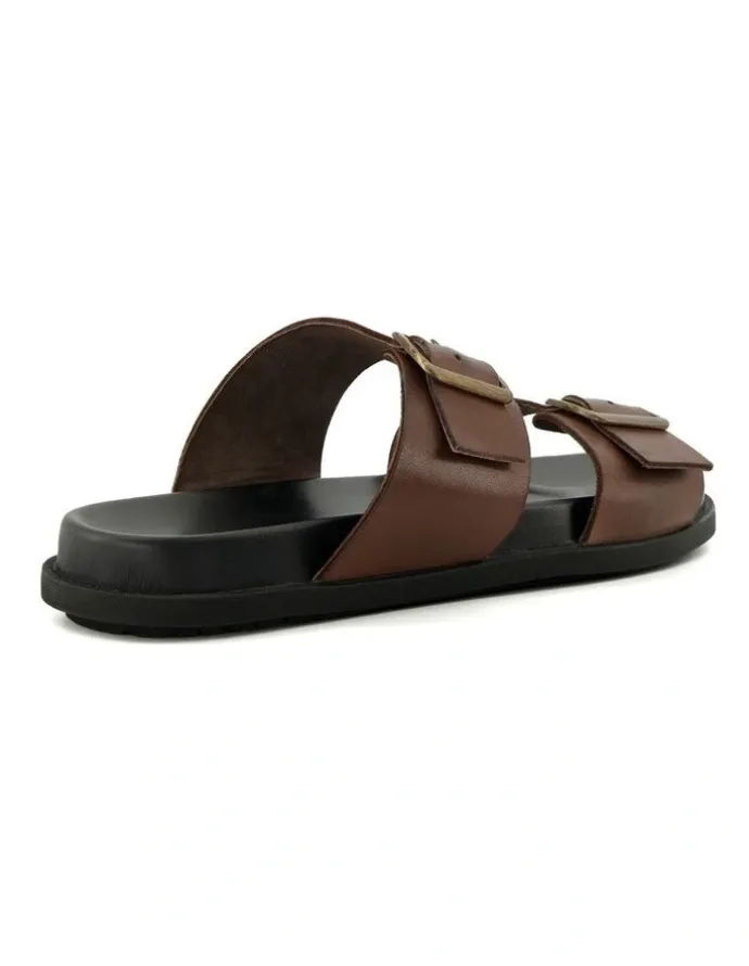 Dune London Imli Sandal In Brown