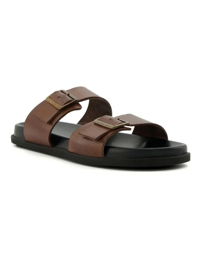 Dune London Imli Sandal In Brown