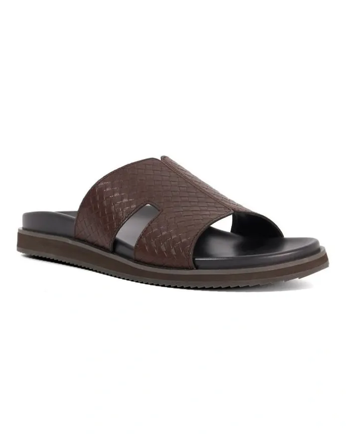 Dune London Insight Weave In Sandal in Brown
