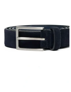 Dune London Neddy Belt in Navy