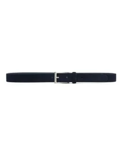 Dune London Neddy Belt in Navy