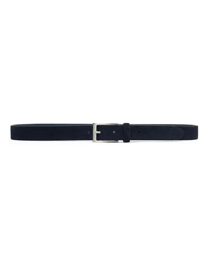 Dune London Neddy Belt in Navy